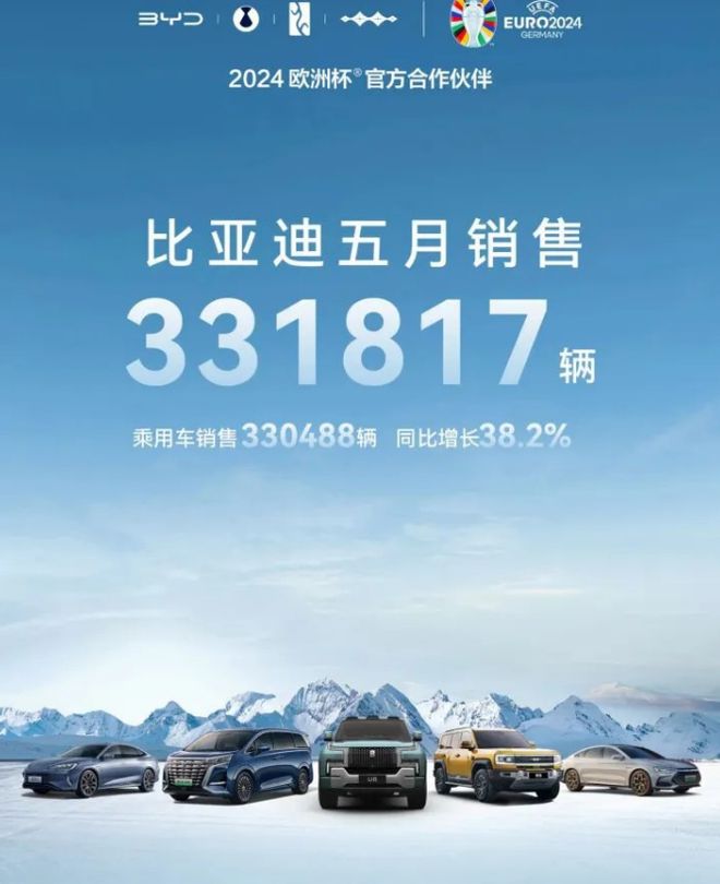 PG电子平台车神资讯【比亚迪5月销量3318万辆上汽通用辟谣停产三个月小米汽车大定锁单犹豫期缩短】