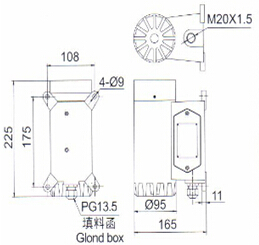 BC-8A电子蜂鸣器船用电笛(图2)